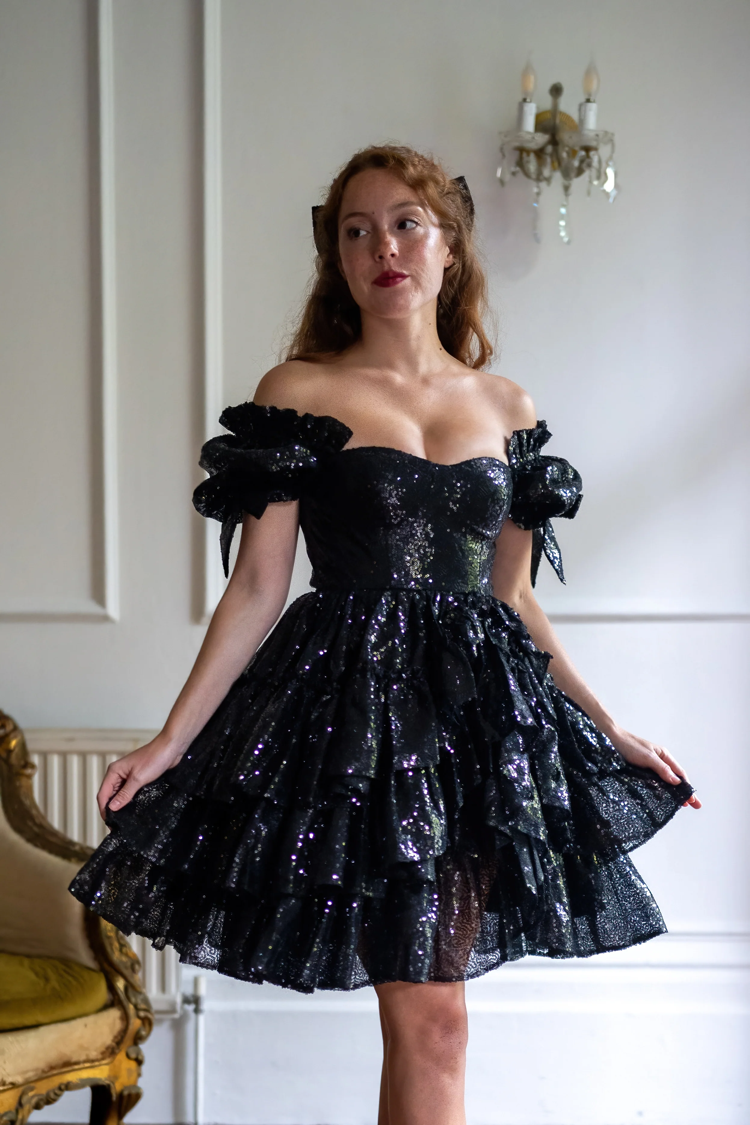Black Pearl Damsel Dress - Image 2