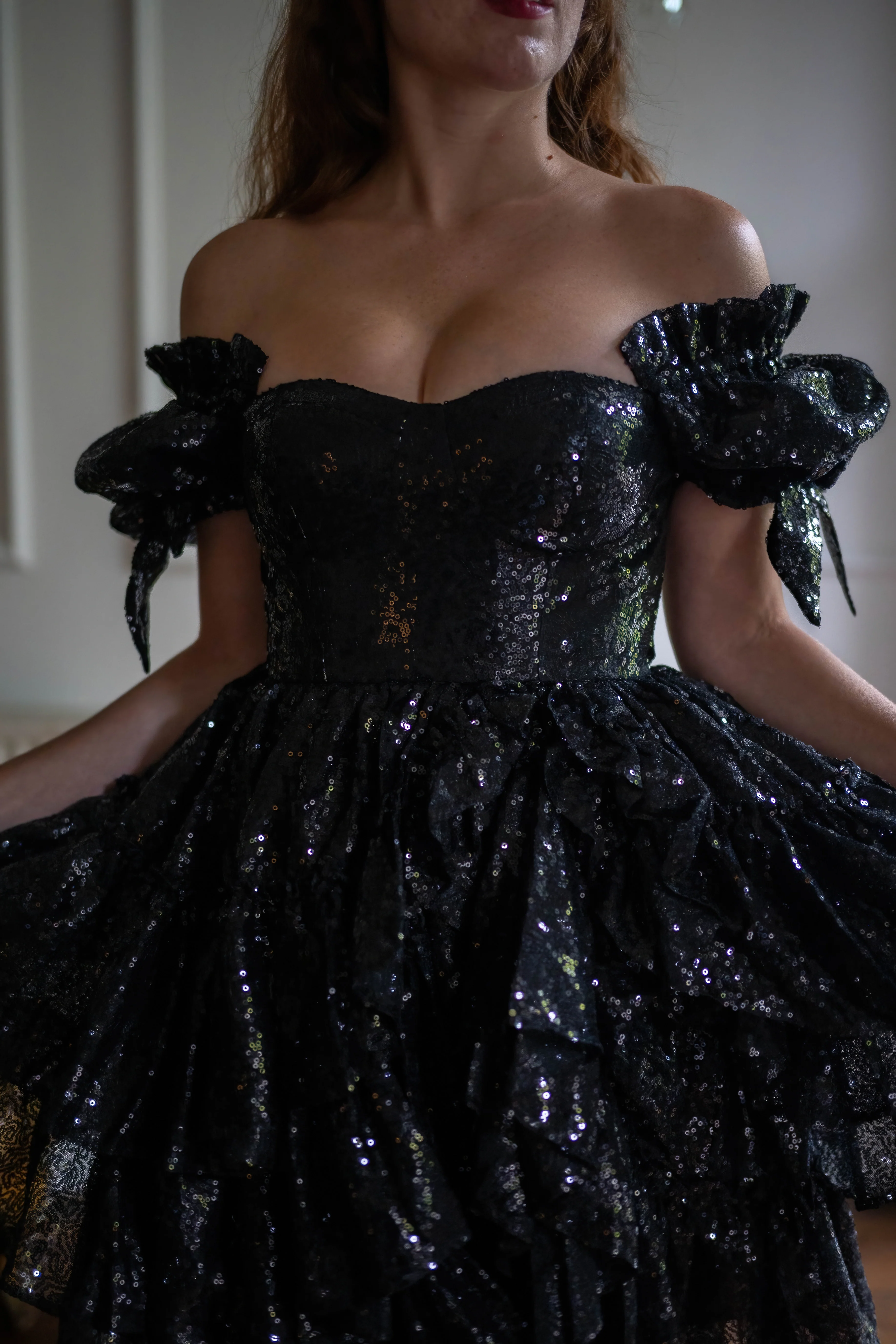 Black Pearl Damsel Dress - Image 3