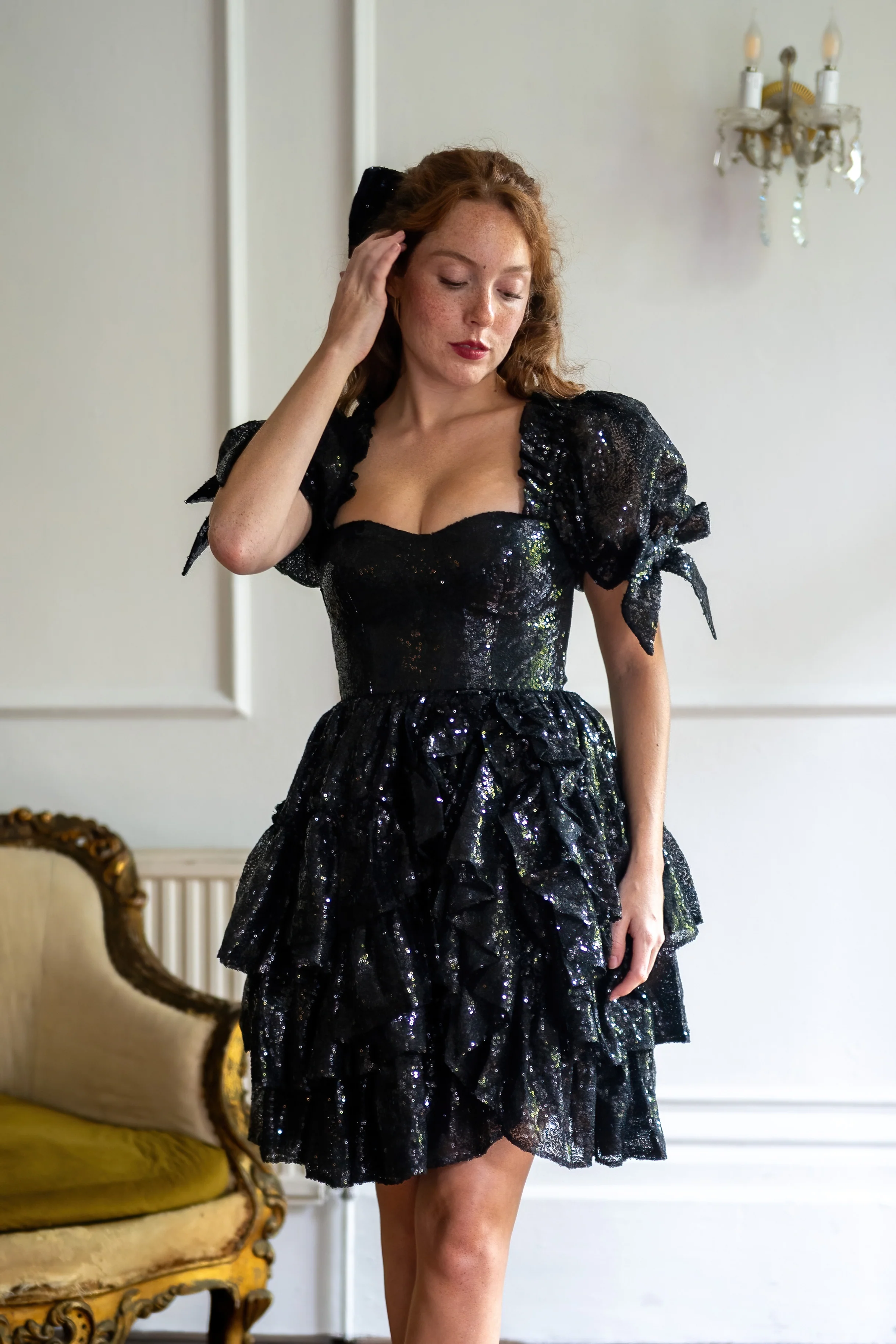 Black Pearl Damsel Dress - Image 4