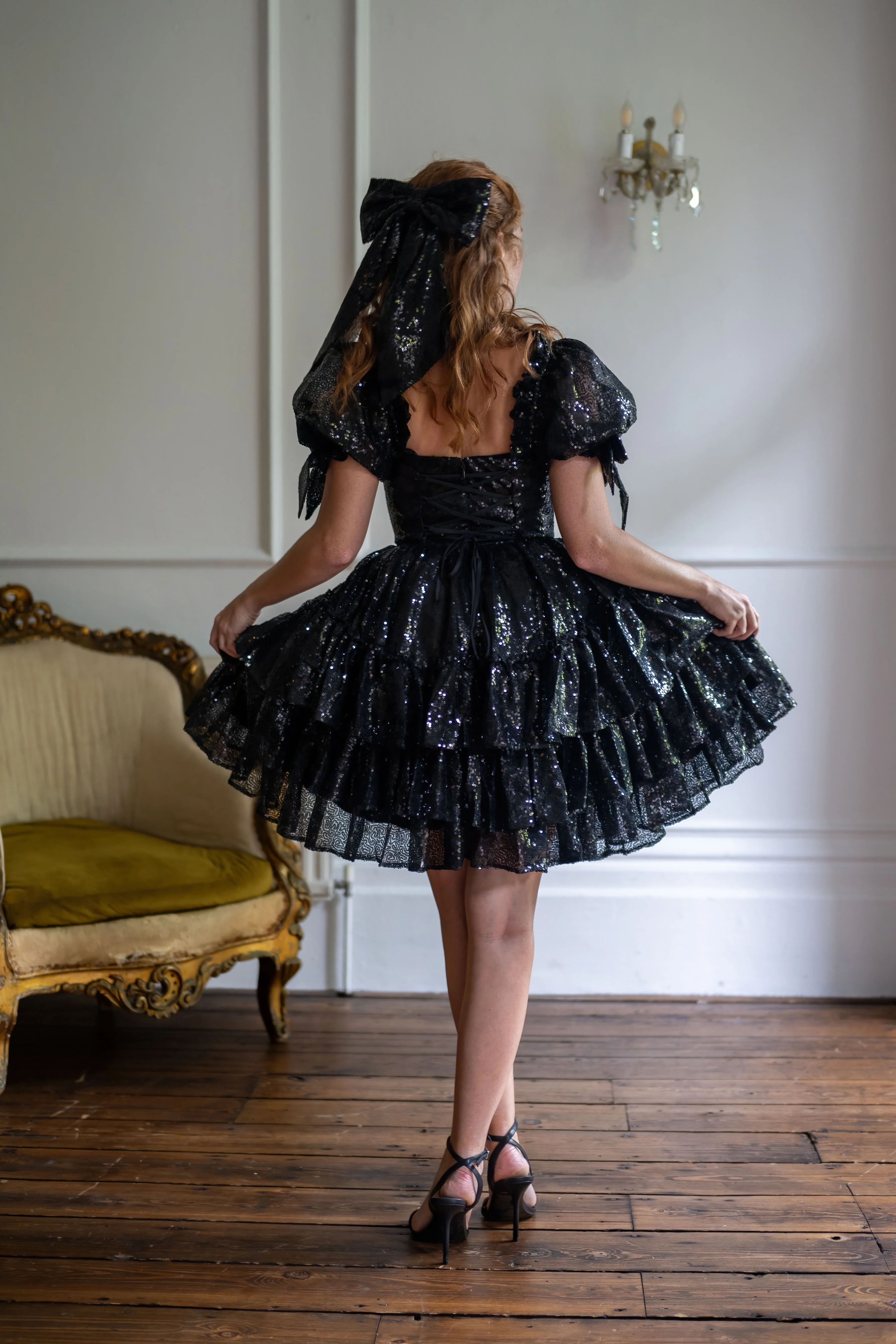 Black Pearl Damsel Dress - Image 5