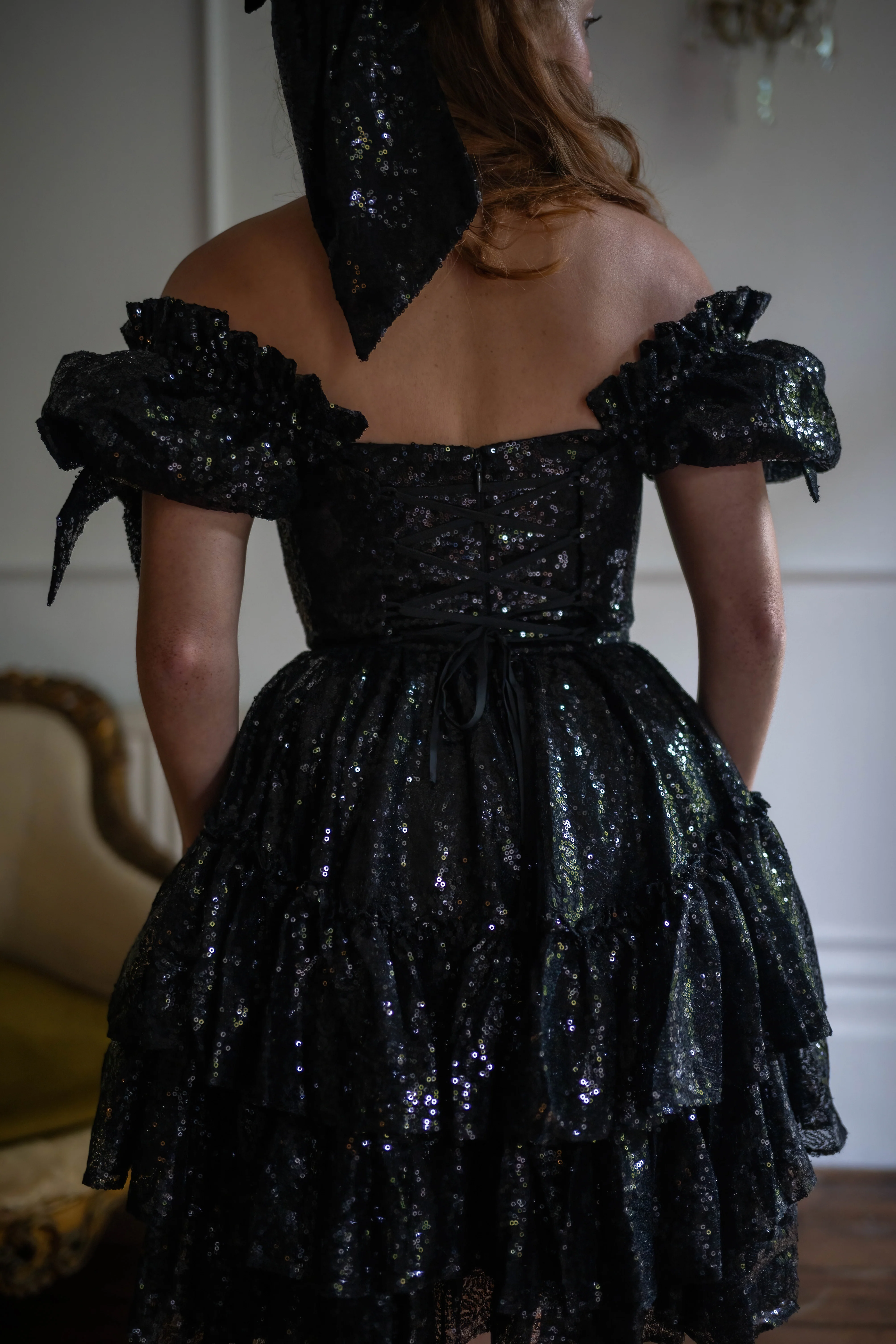 Black Pearl Damsel Dress - Image 6