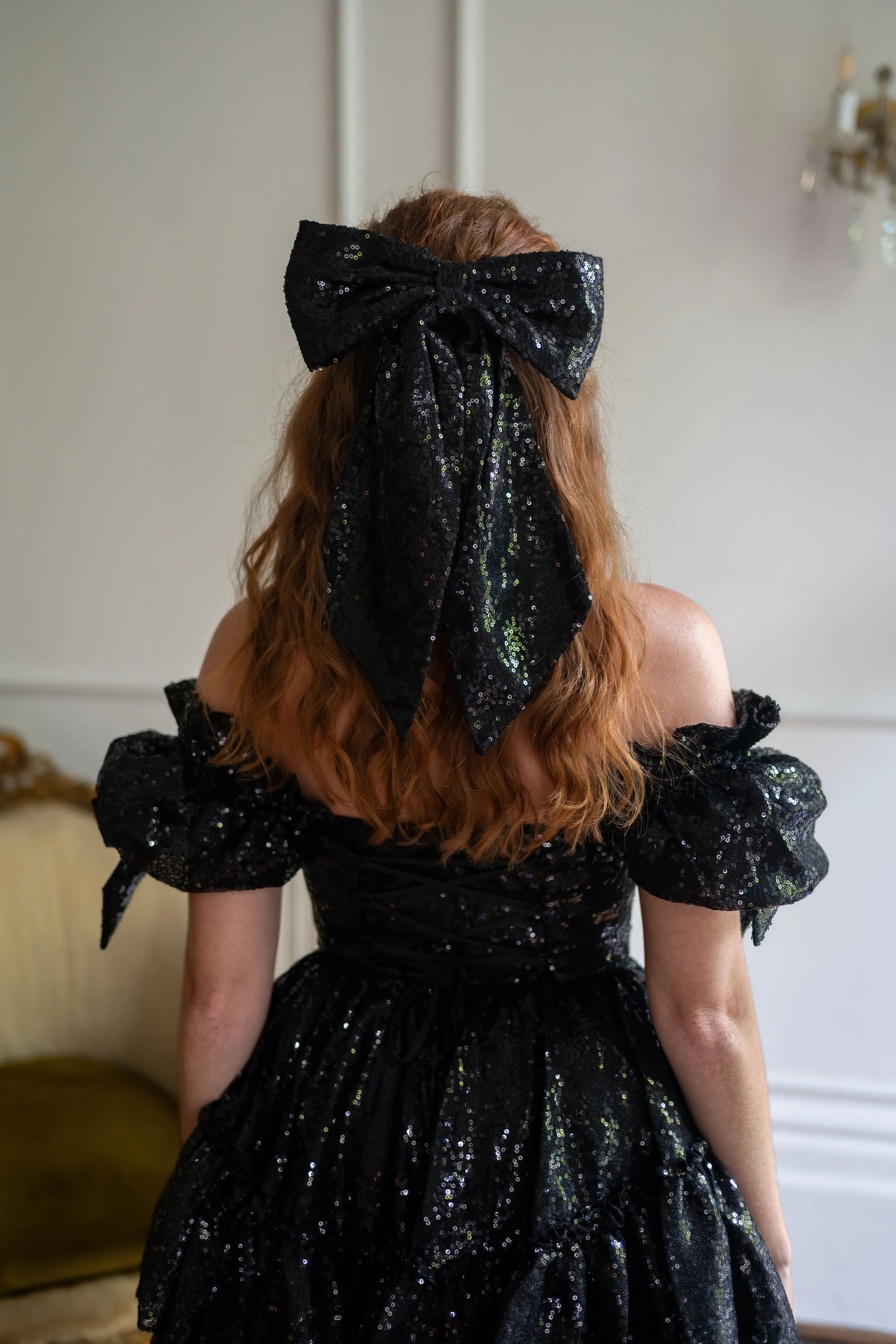 Black Pearl Fable Hairbow - Image 5