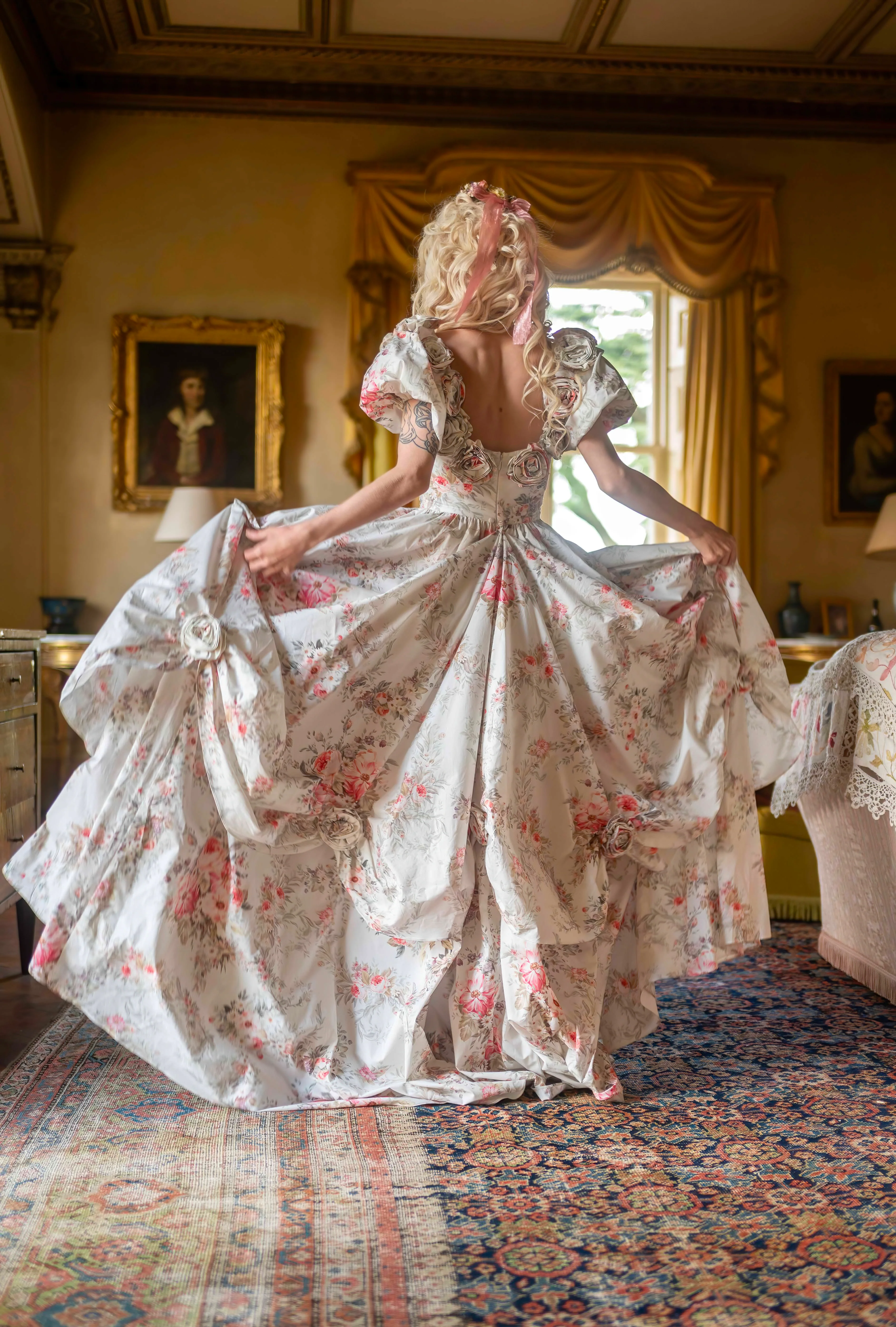 English Lady Ballroom Gown - Image 10
