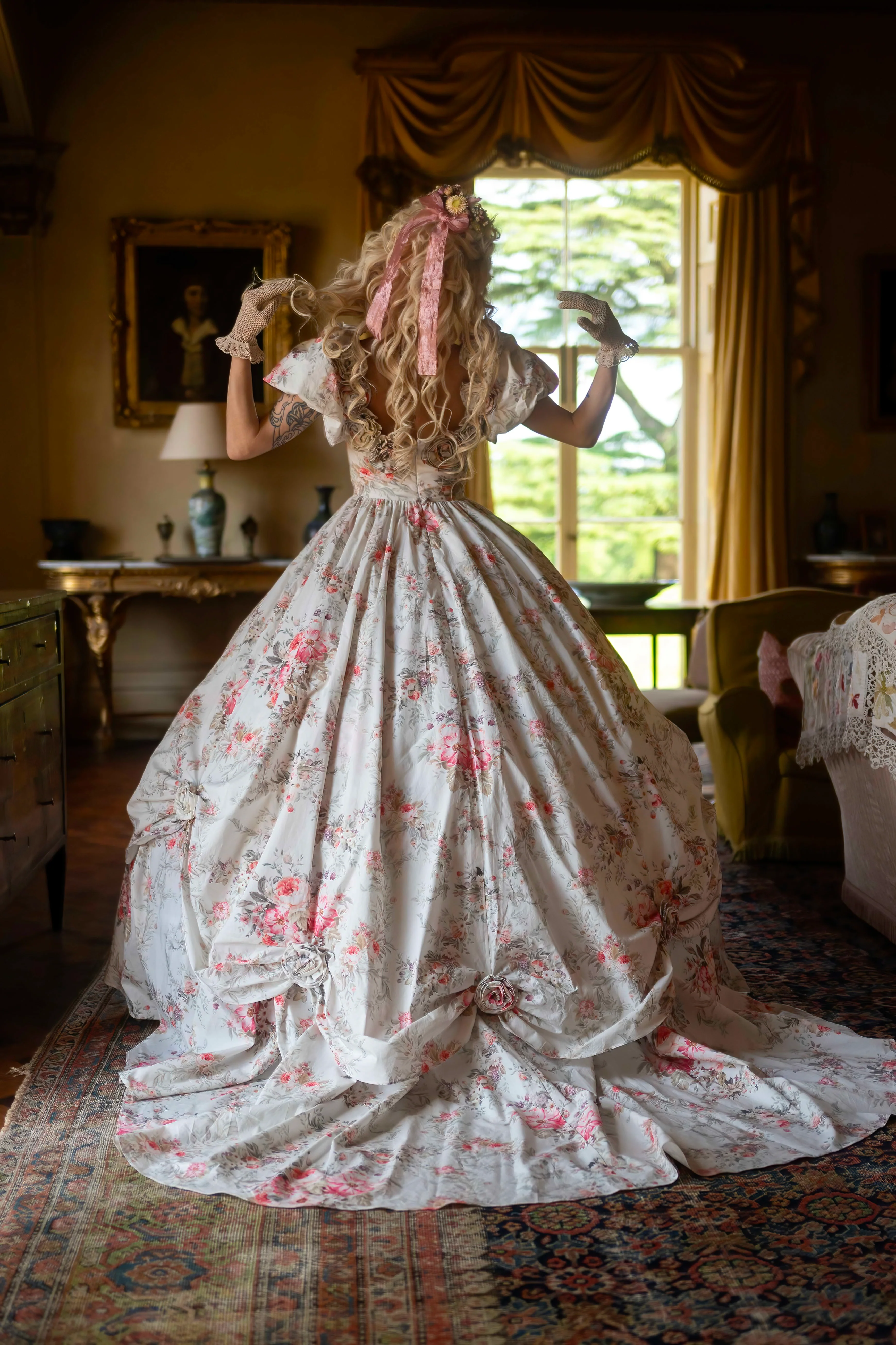 English Lady Ballroom Gown - Image 2
