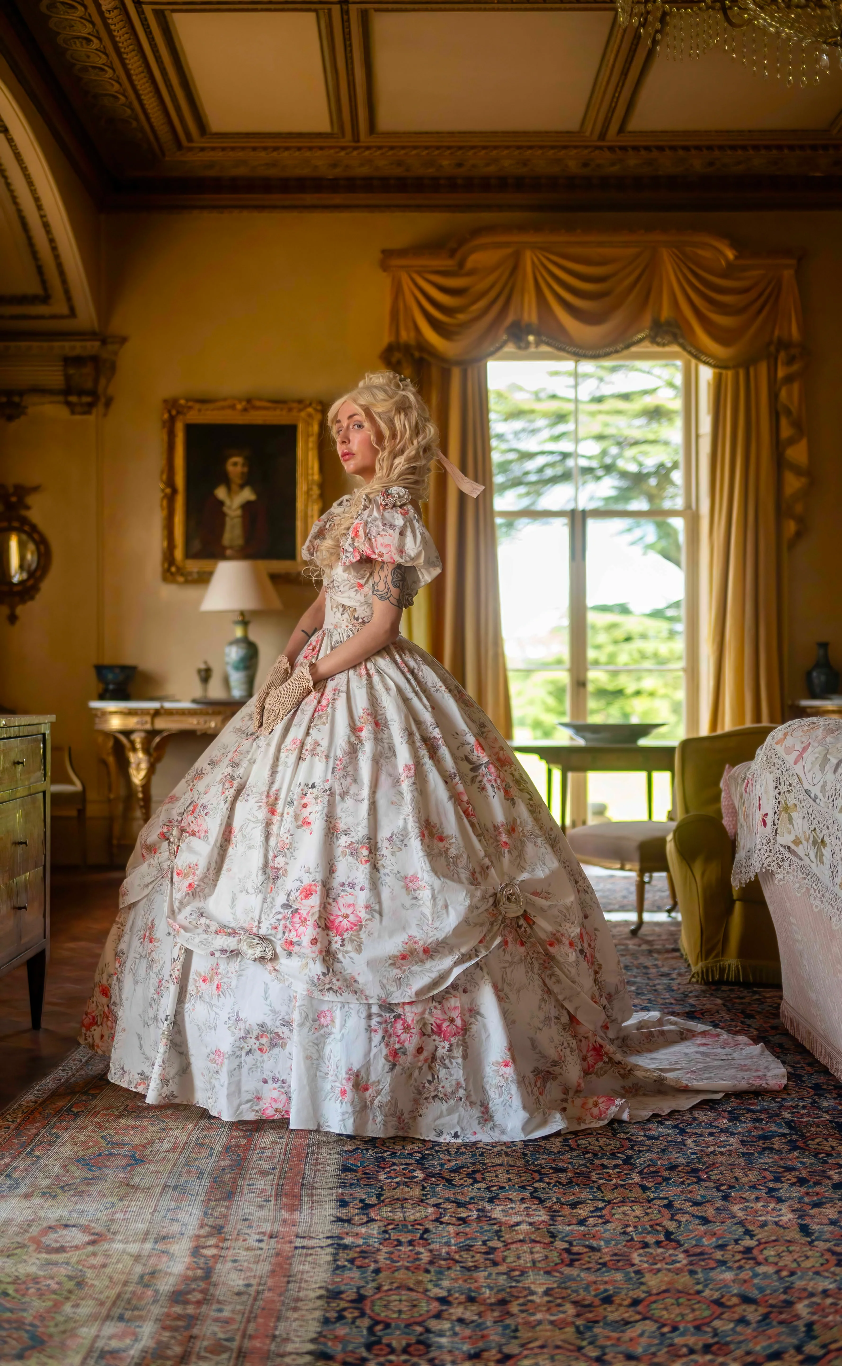 English Lady Ballroom Gown - Image 23