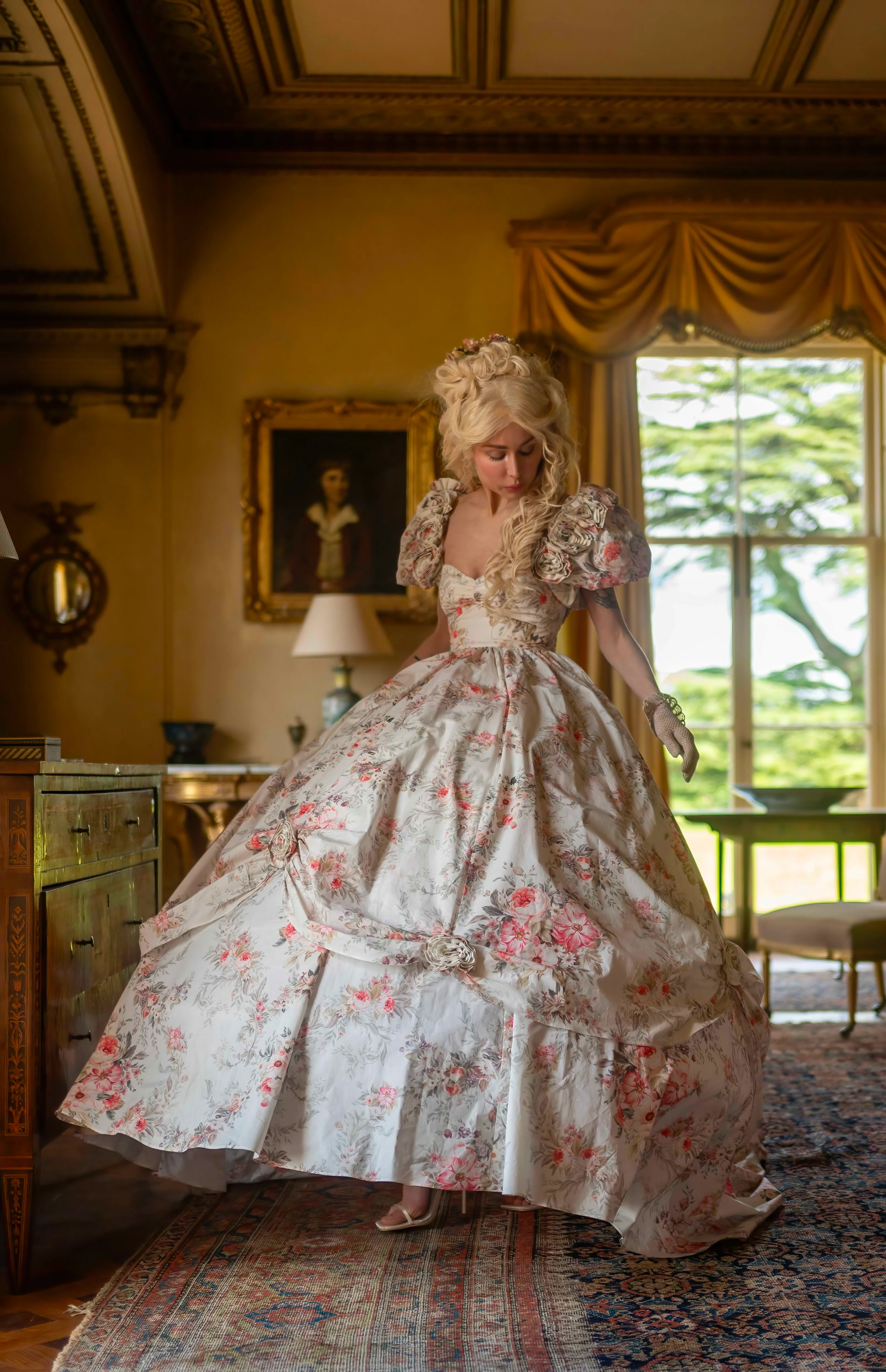 English Lady Ballroom Gown - Image 29