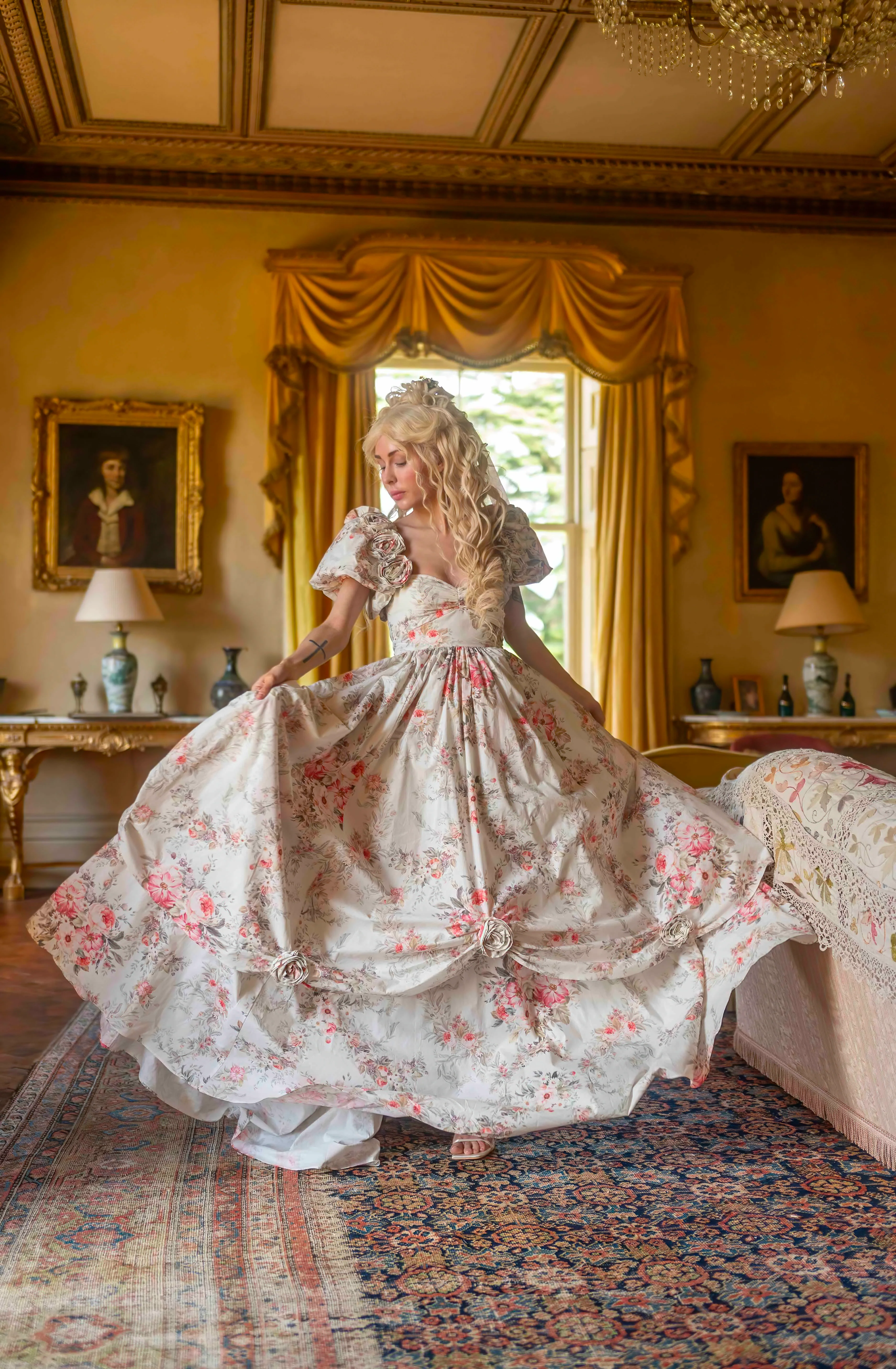 English Lady Ballroom Gown - Image 9