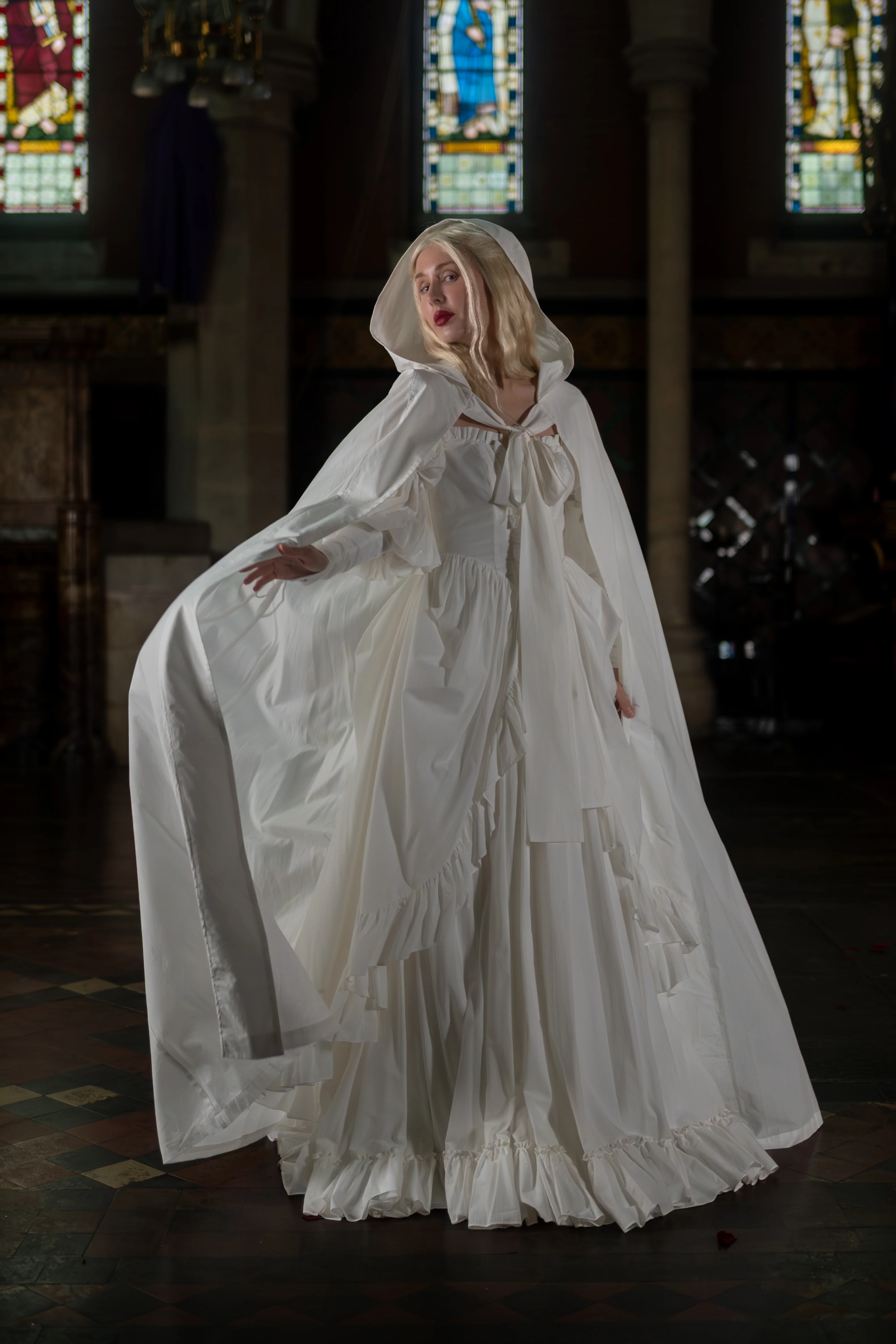 Ivory Sacrament Cape - Image 7