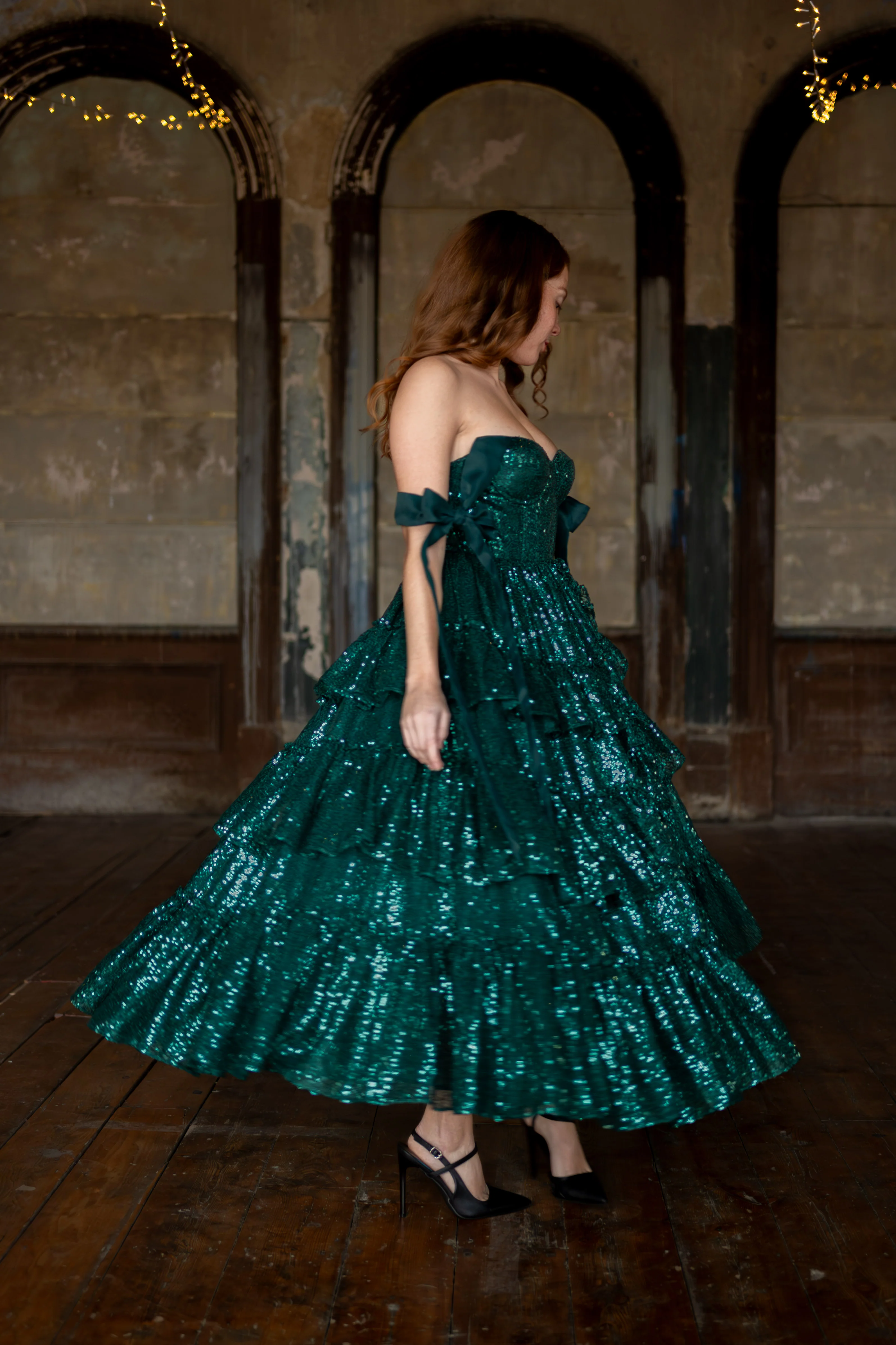 Jade Nocturne Muse Dress - Image 8