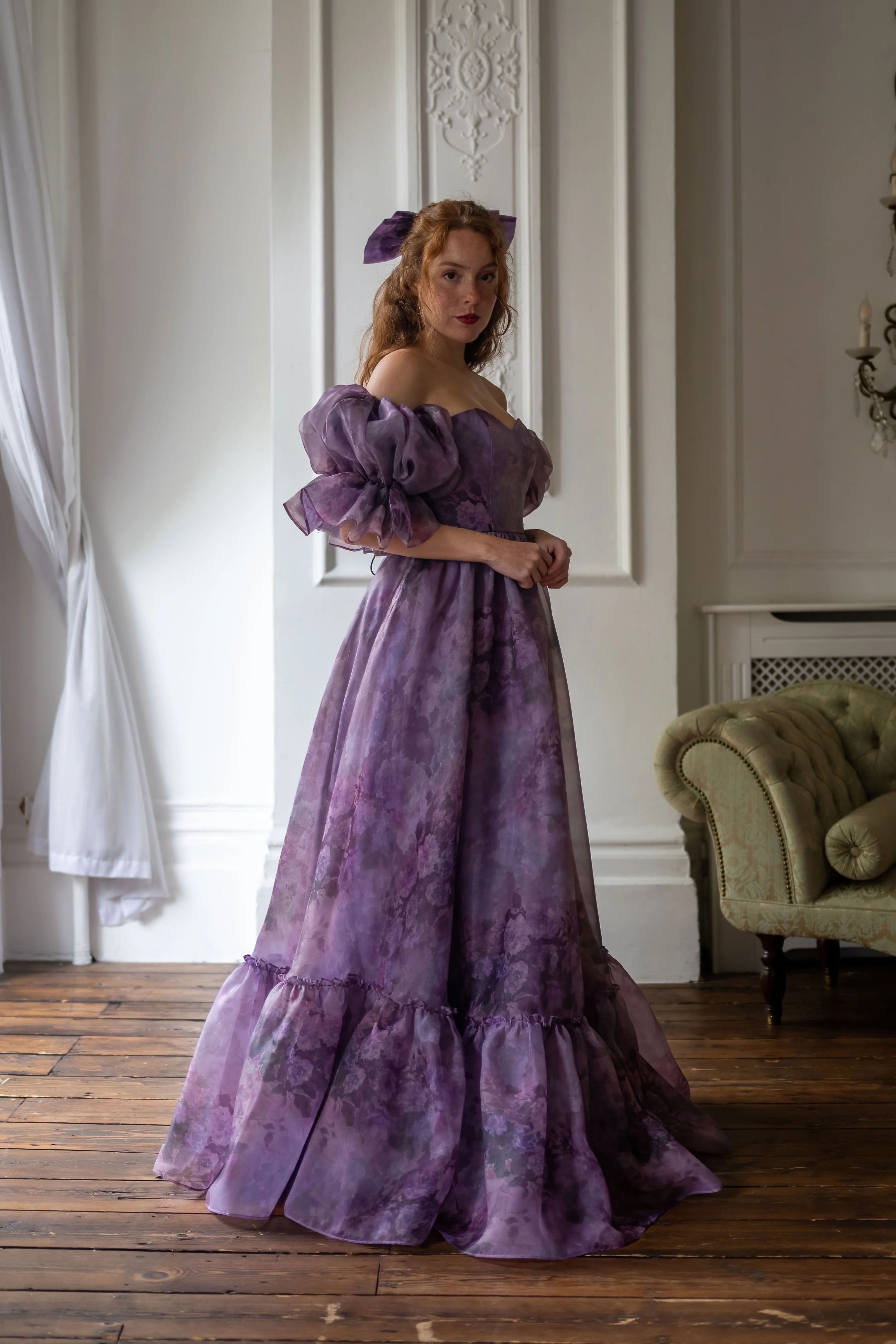 Midnight Rose Belle Gown - Image 12