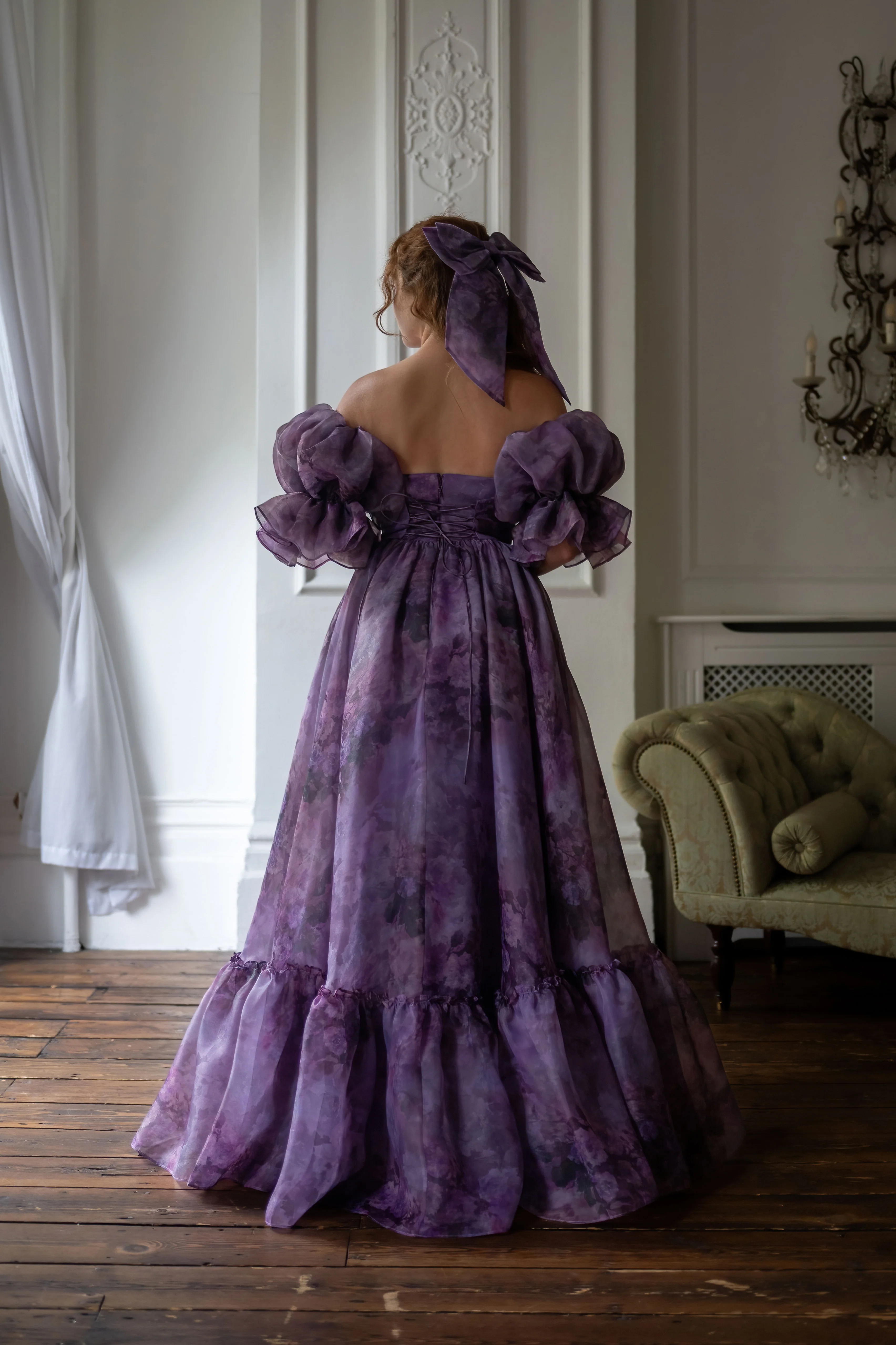 Midnight Rose Belle Gown - Image 17