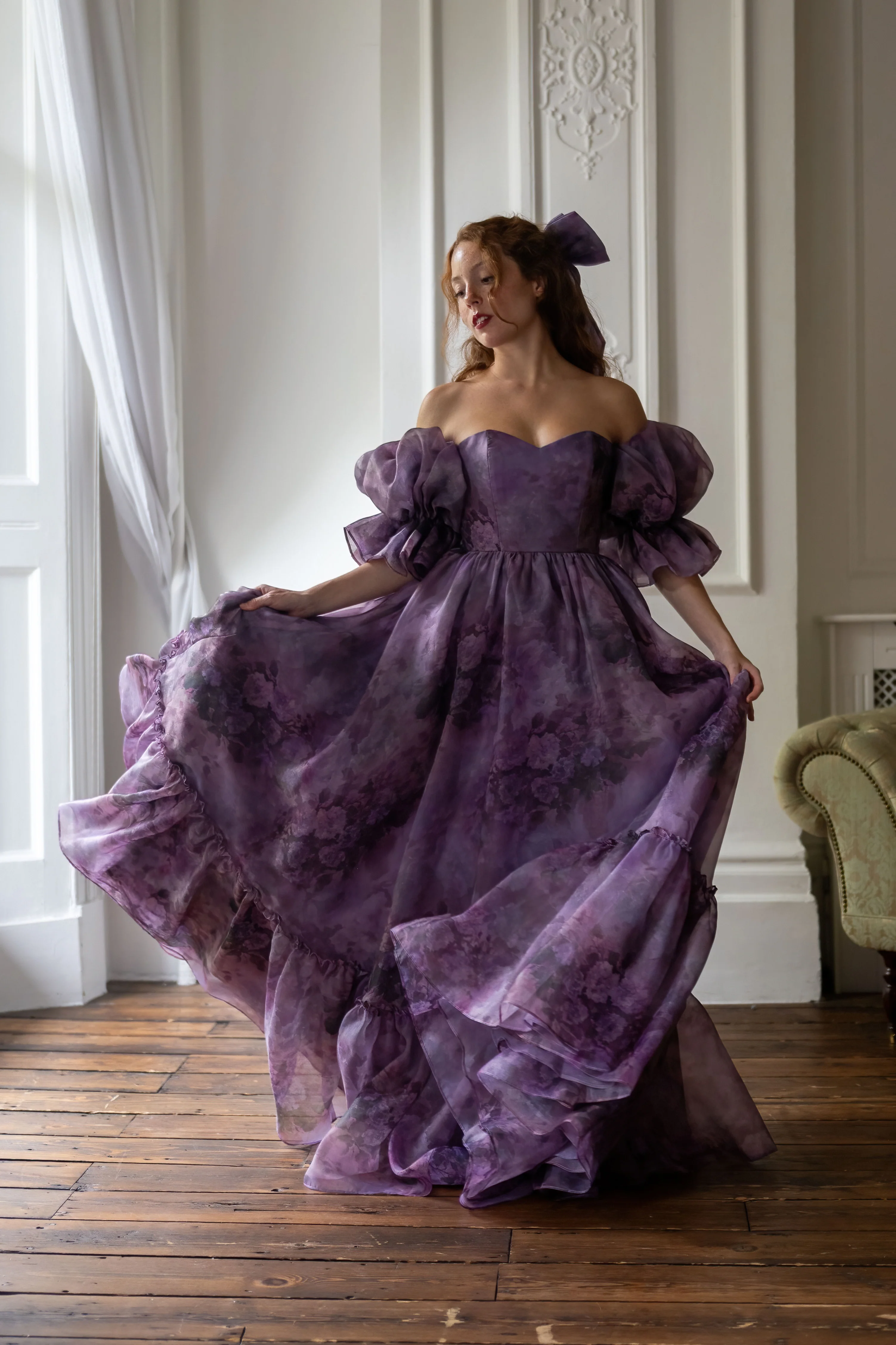 Midnight Rose Belle Gown - Image 19