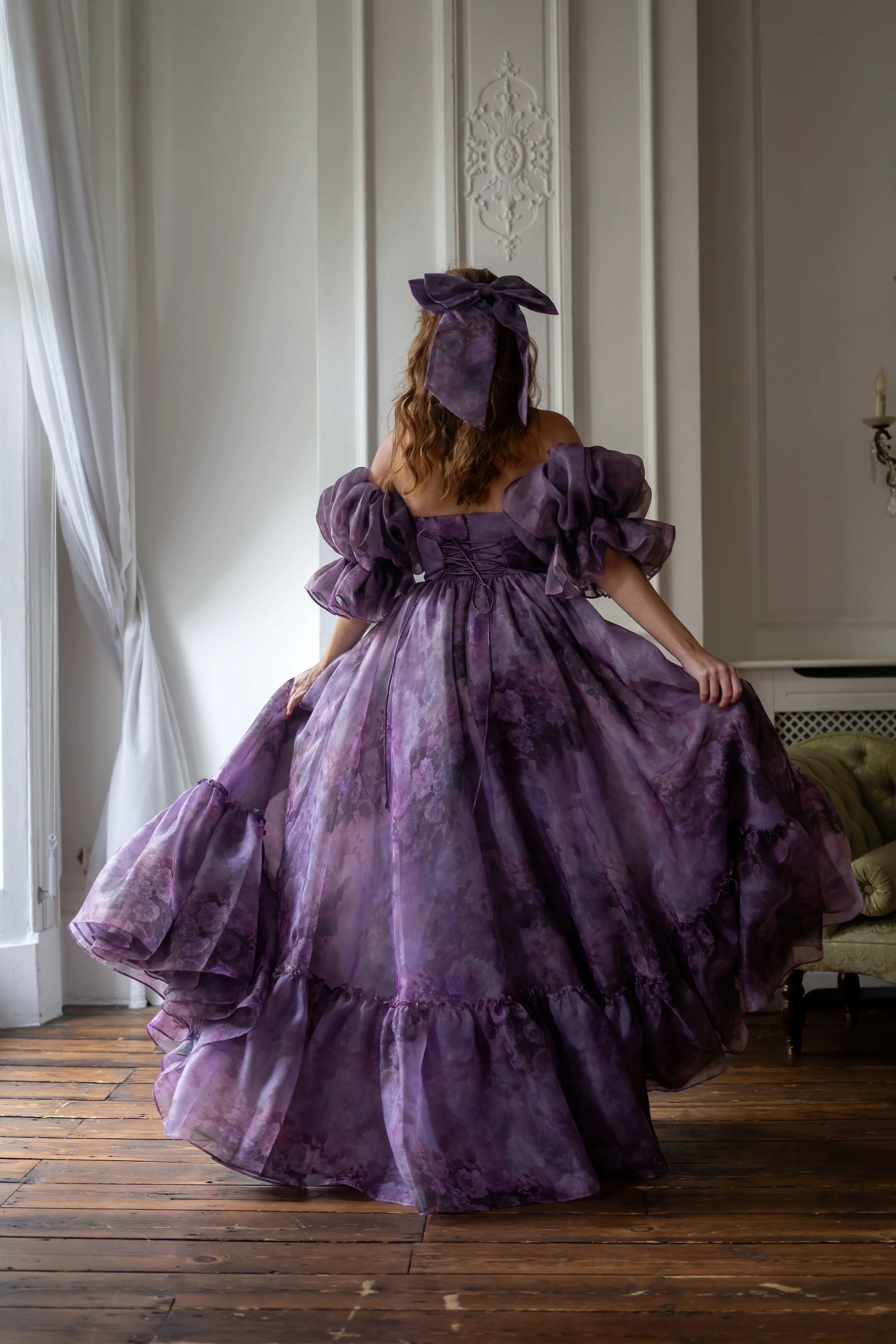 Midnight Rose Belle Gown - Image 21