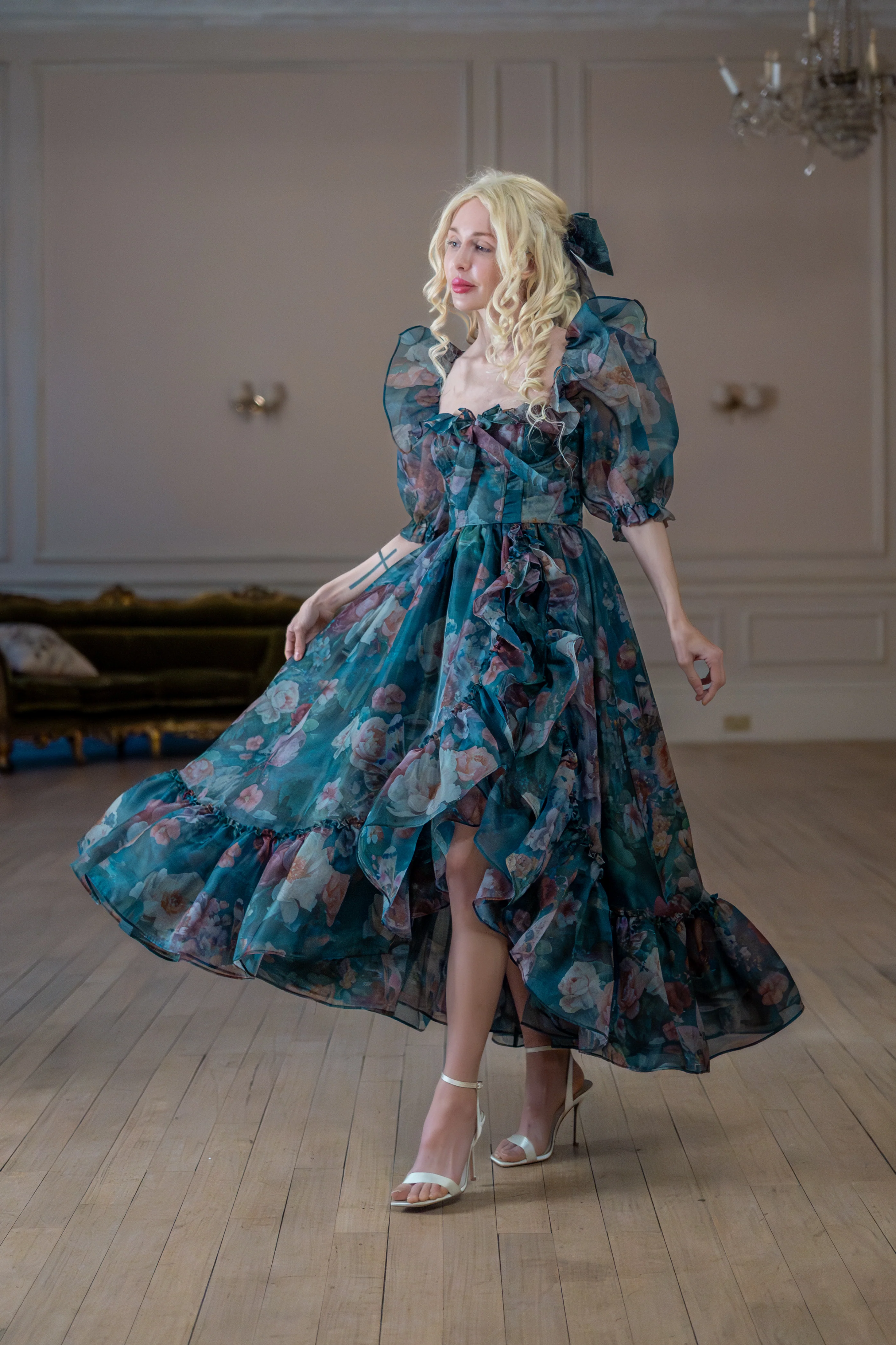 Ophelia Bluestocking Dress - Image 7