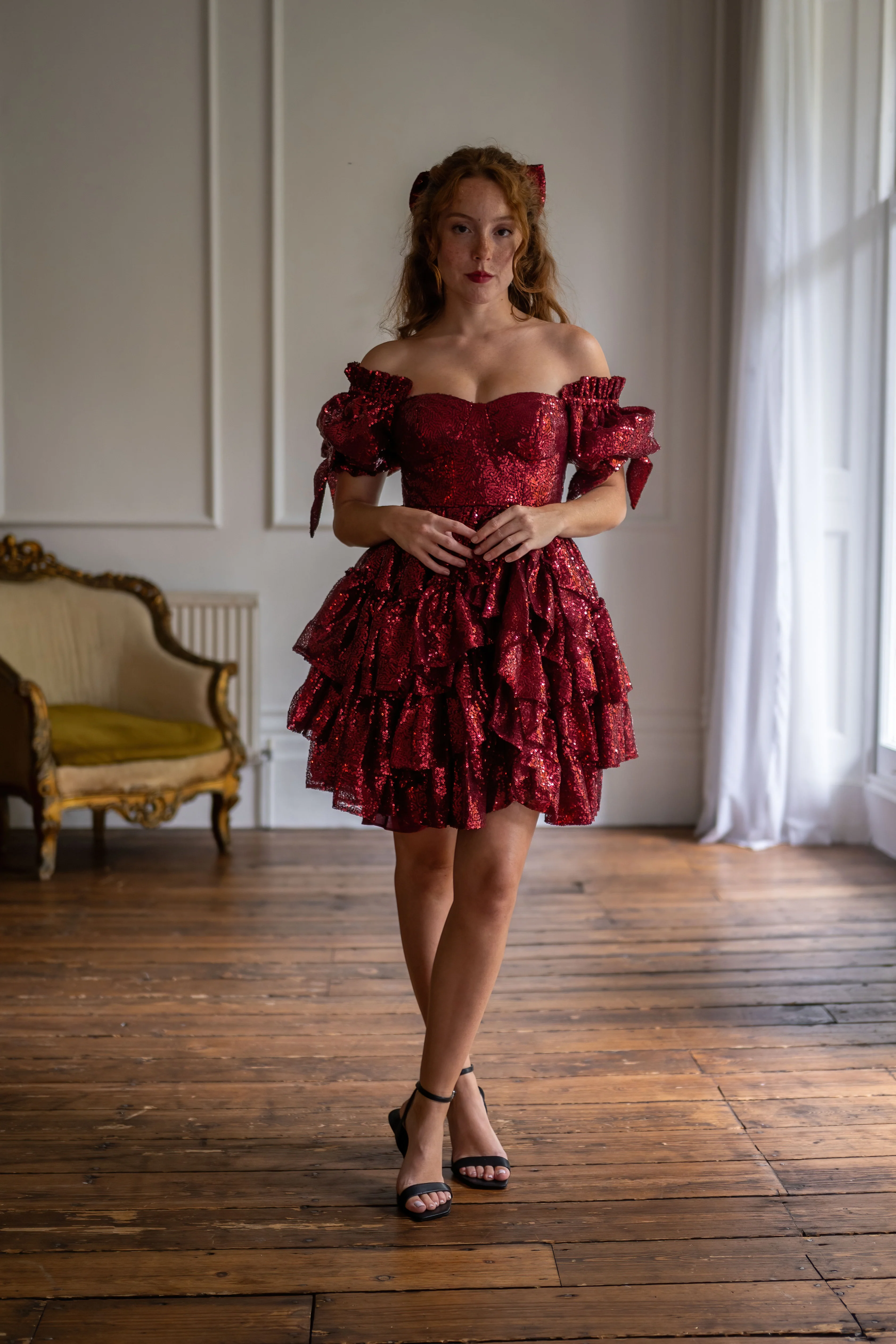 Rouge Étoile Damsel Dress - Image 6